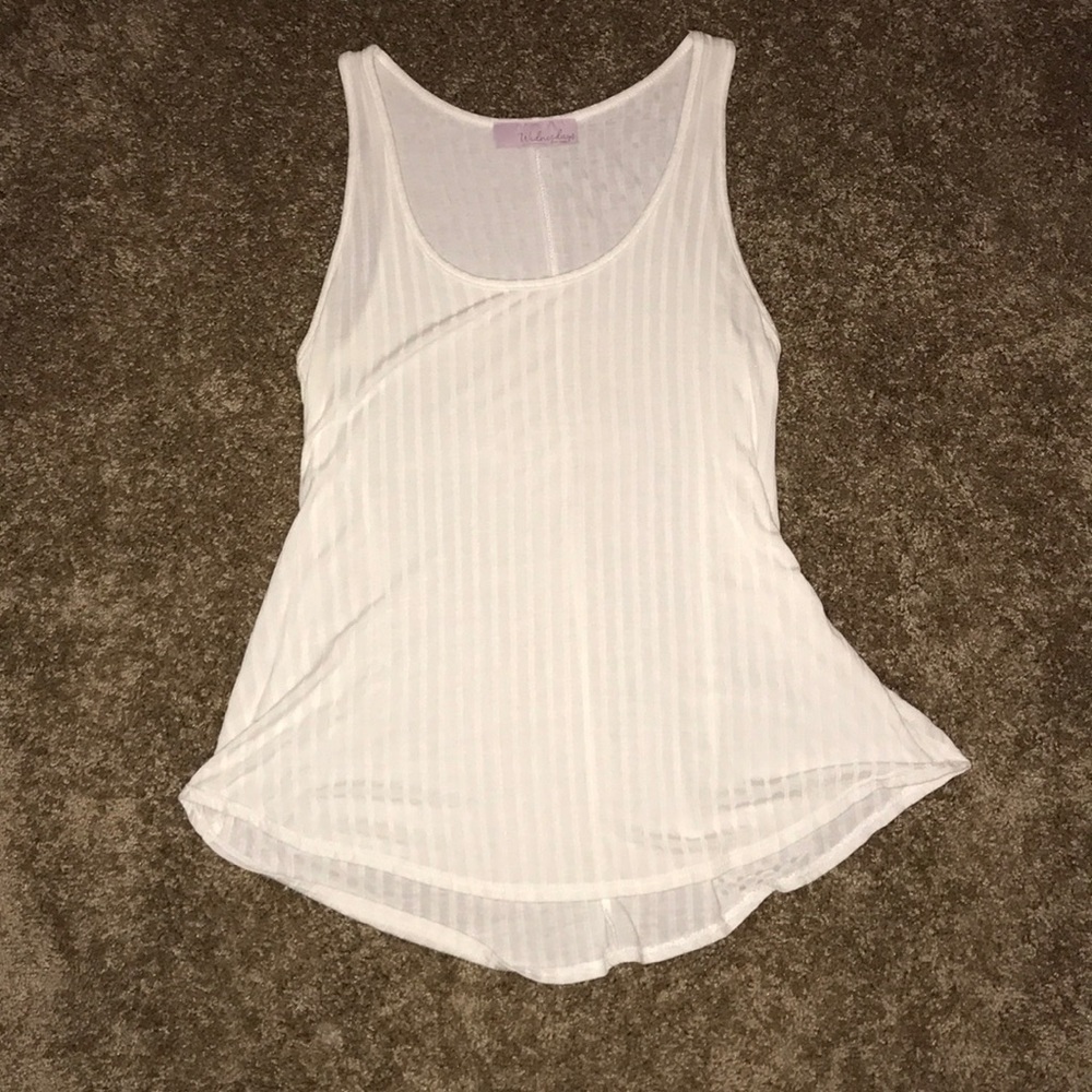 Simple Cream Tank
